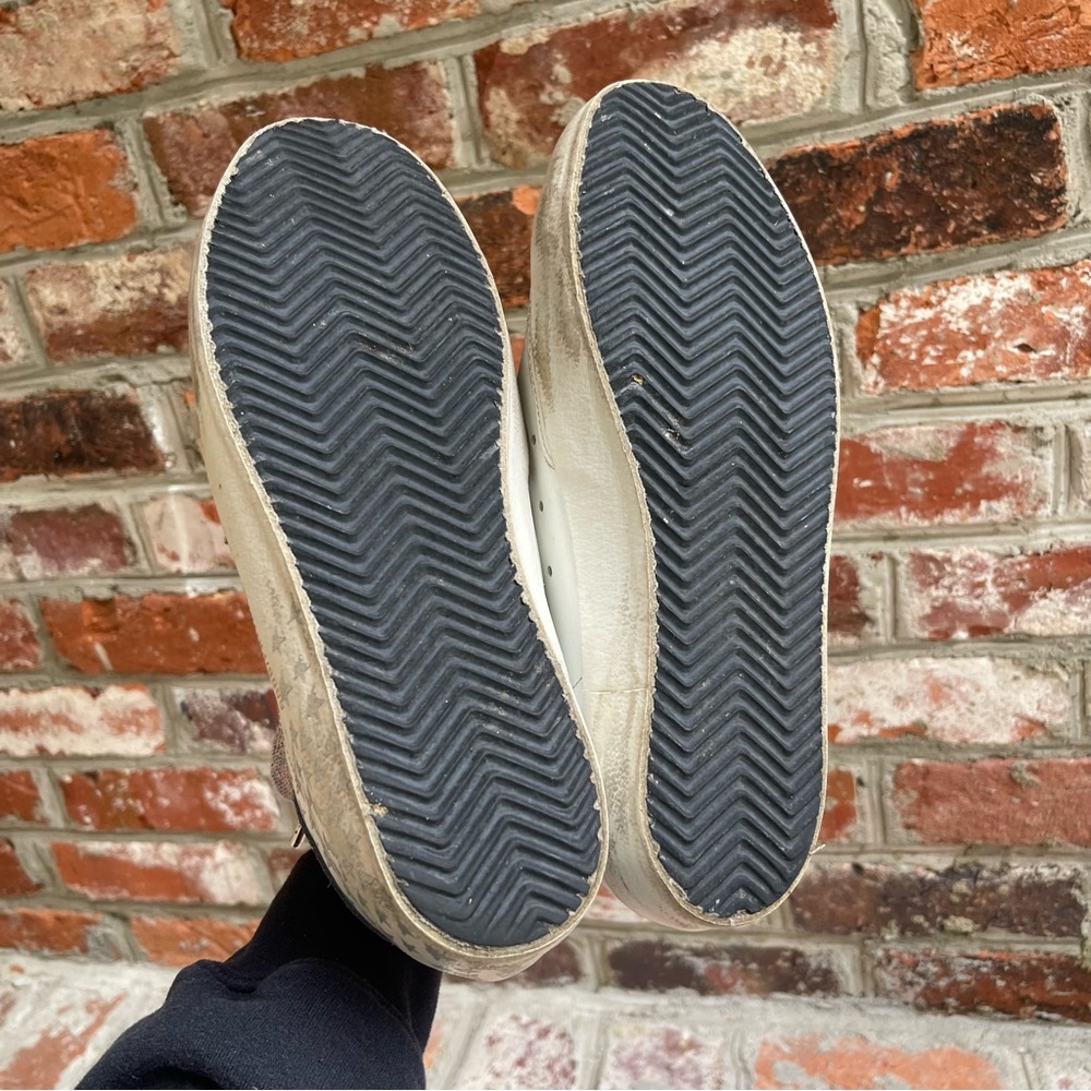 Golden Goose Private Edition Glitter Star Superstars Blue/Silver 39 - Picture 13 of 14